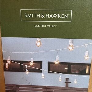 Smith & Hawken Outdoor String Lights with Clear Bulbs